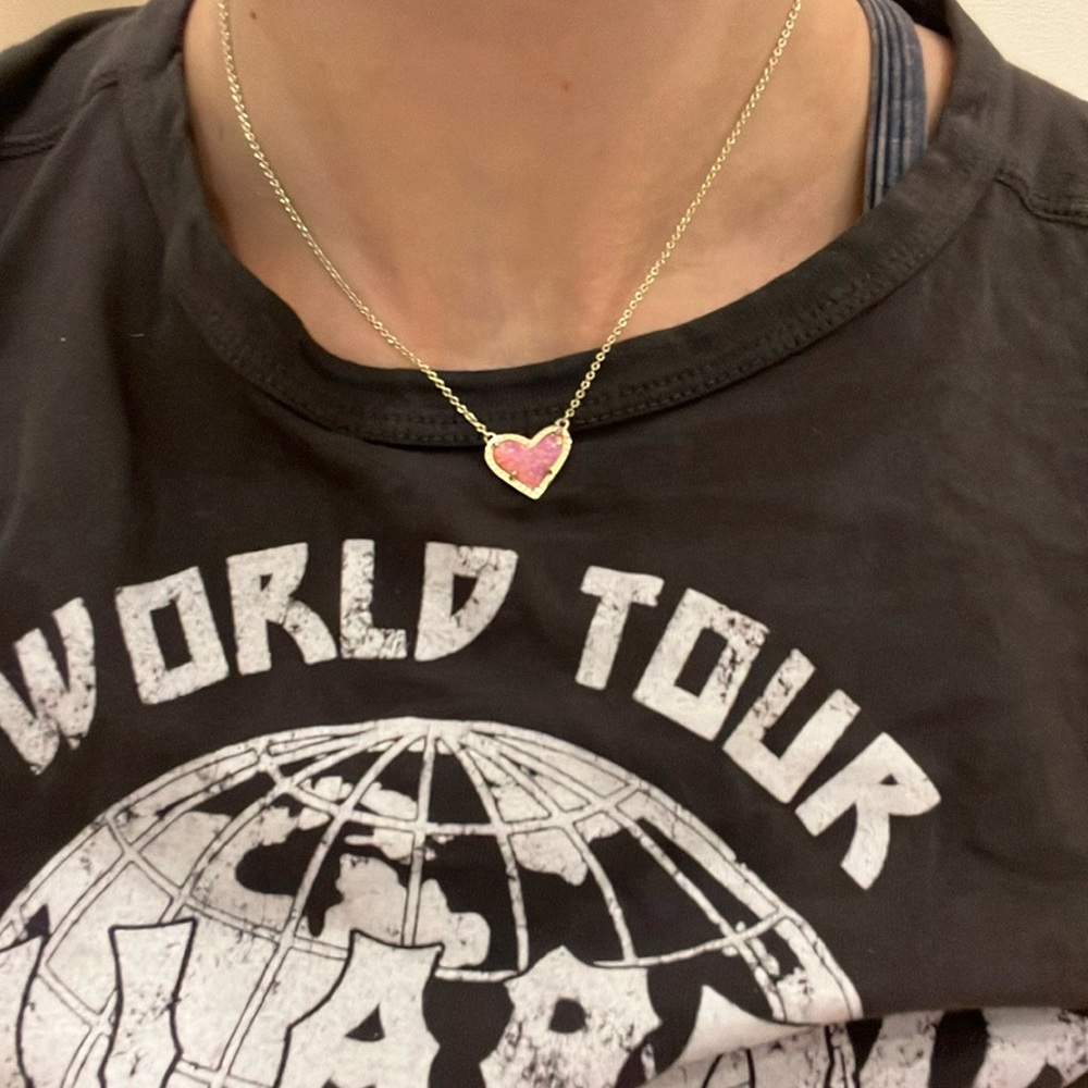 Kendra Scott Gold Heart Pendant Necklace